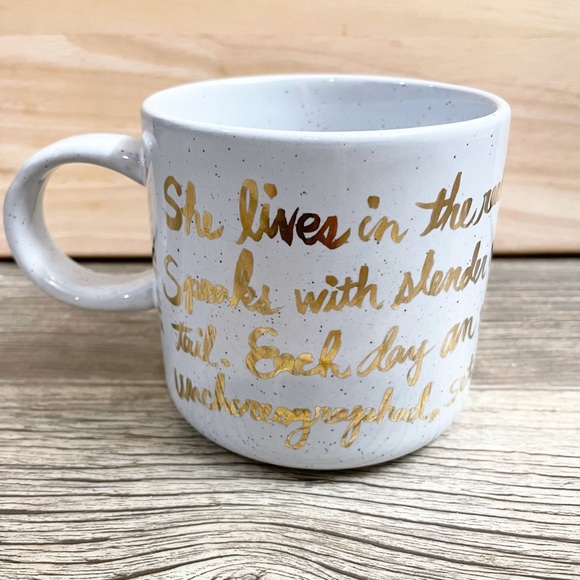 Starbucks 12 fl oz speckled mug